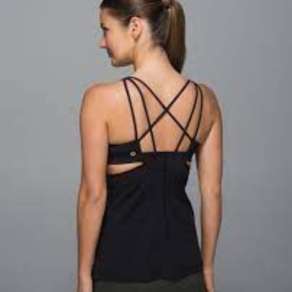 Lululemon Exquisite Tank II Black - Picture 1 of 11